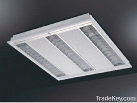 (ST-A214+) Recessed Mount T5 office luminaire IP20 with louvre