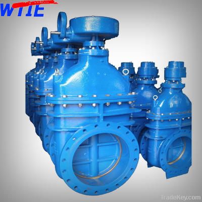 ductile iron resilient/metal seated gate valves