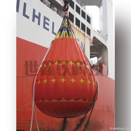 SXT water filled Crane  Fluid Weight Water Bags