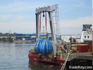 Water filled bag weights for load tests crane, hoist and davit testin