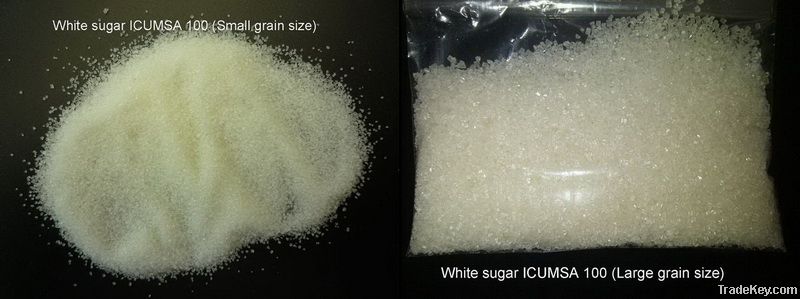 White sugar icumsa 100