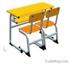 school desk and chair