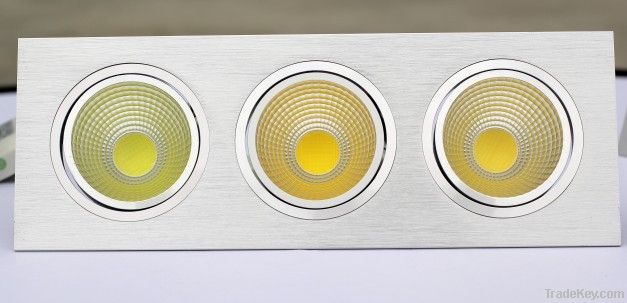 3*5W square COB LED downlight