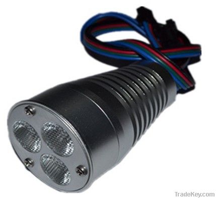 10.8W DMX RGB SPOT LIGHT