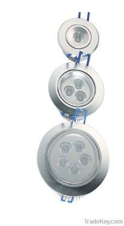 1x8W RGBW LED ceiling light