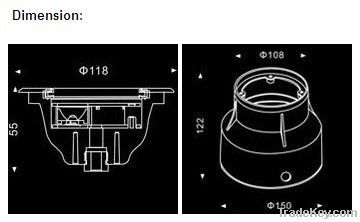 Unitlens RGB 6-LED Underwater Light