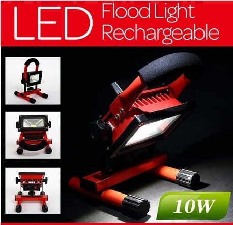 10W Portable rechargeable LED floodlights