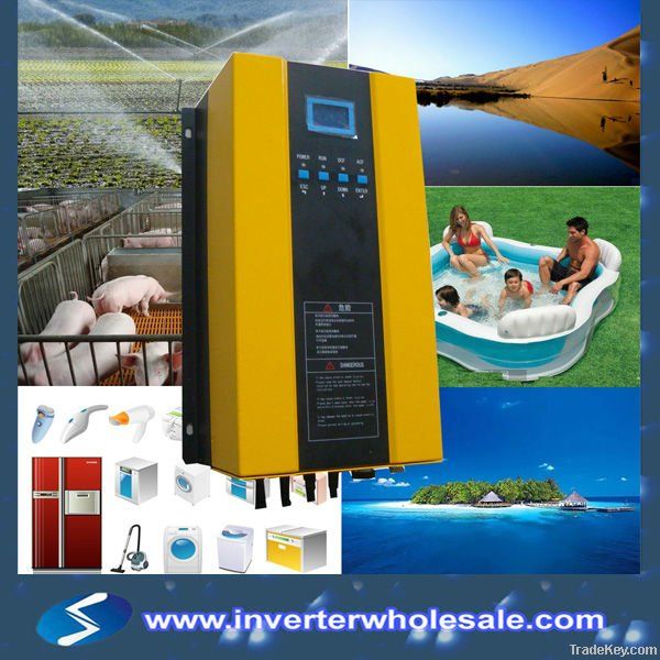 solar pumping system(750W.3-phase, 220V, pure sine wave)