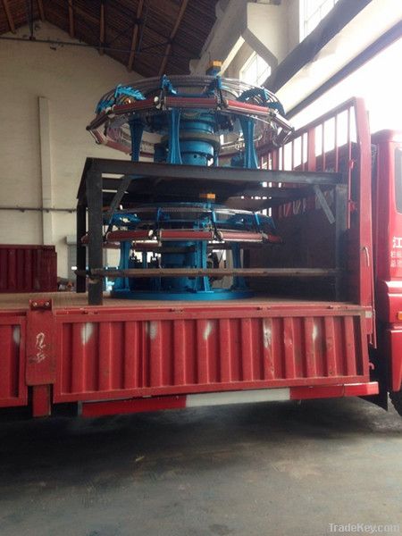 Automatic circular loom machine for firehose