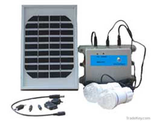 Portable solar lighting kit