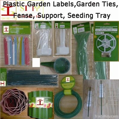 Garden label, marker, tag, tie, fense, garden support, planting support
