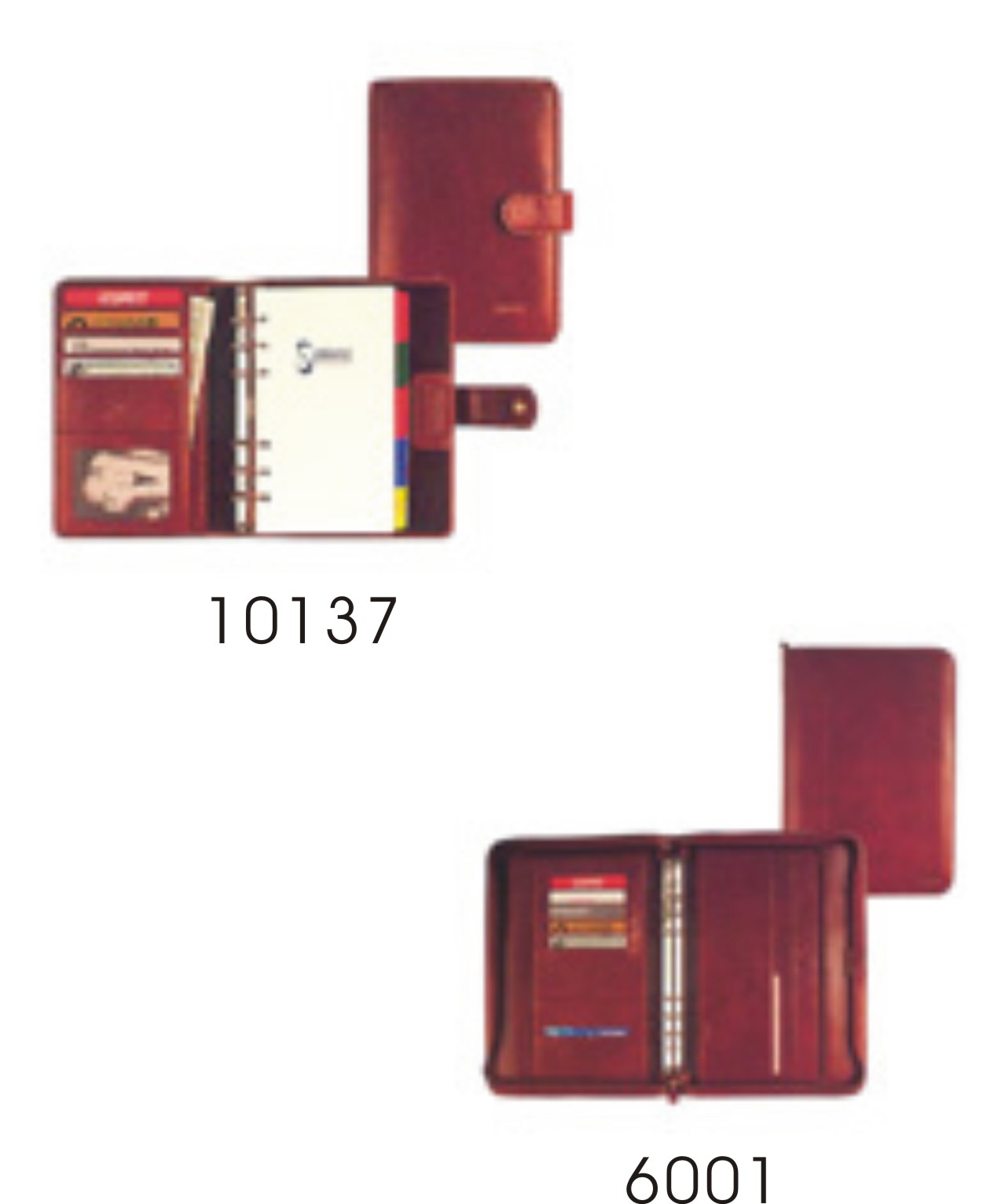 Leather organiser