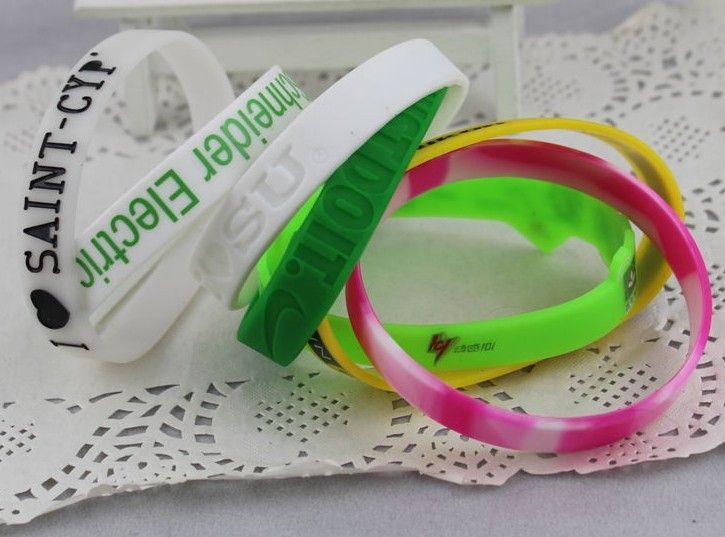 Silicone Bracelet, Wristband, Rubber Bracelets