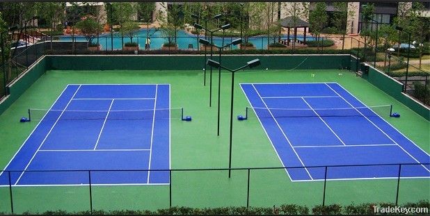 acrylic tennis court flooring/coating