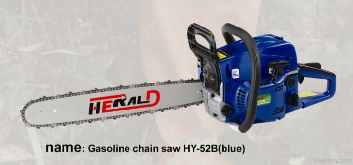 Gasoline chain saw HY-52B(blue)