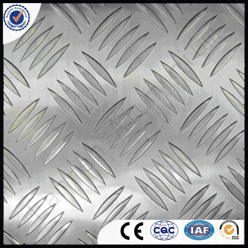 Aluminium tread plate, Aluminium 5-bar tread plate, aluminium diamond