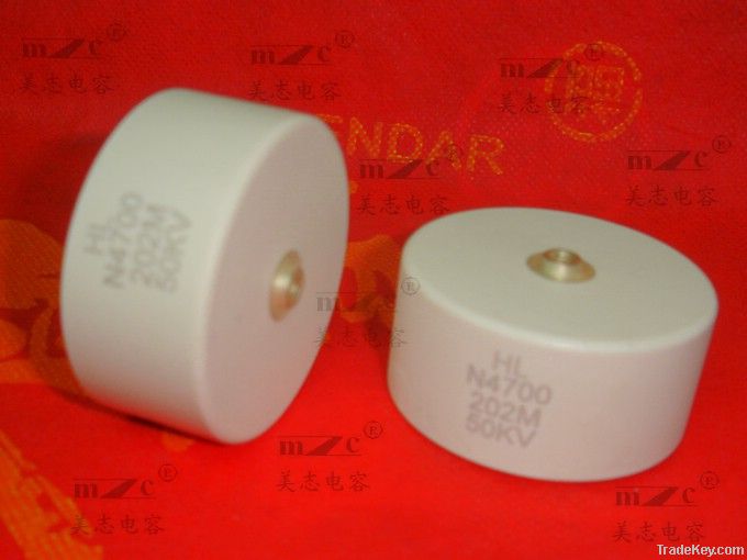 High voltage ceramic capacitor