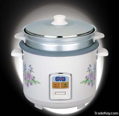 Flower Stamped Rice Cooker