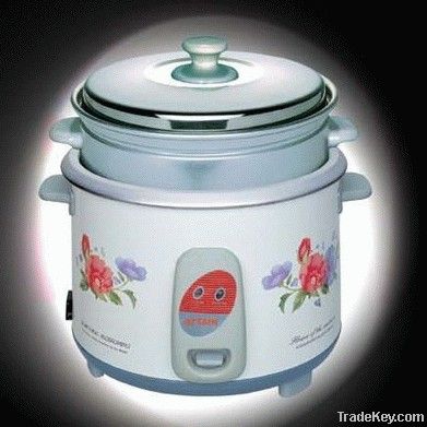 High Quality Flower Stamped Rice Cooker