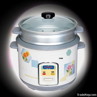 Electric Flower Stamped Rice Cooker
