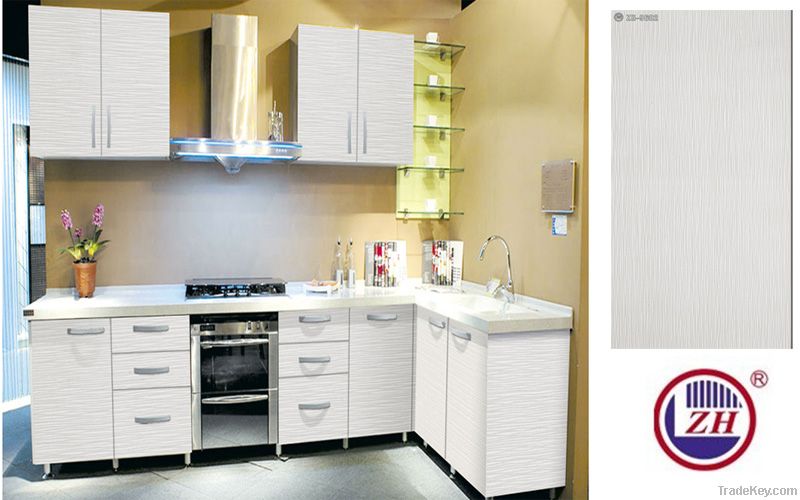 Acrylic kitchen cabinets unit