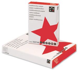 5 Star Office Copier Paper, Multifunctional Value 80gsm A4