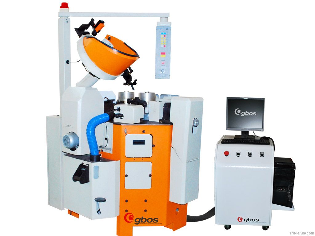 Button laser marking machine