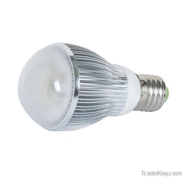 3W E27 LED bulb lights with 85-265V input voltage