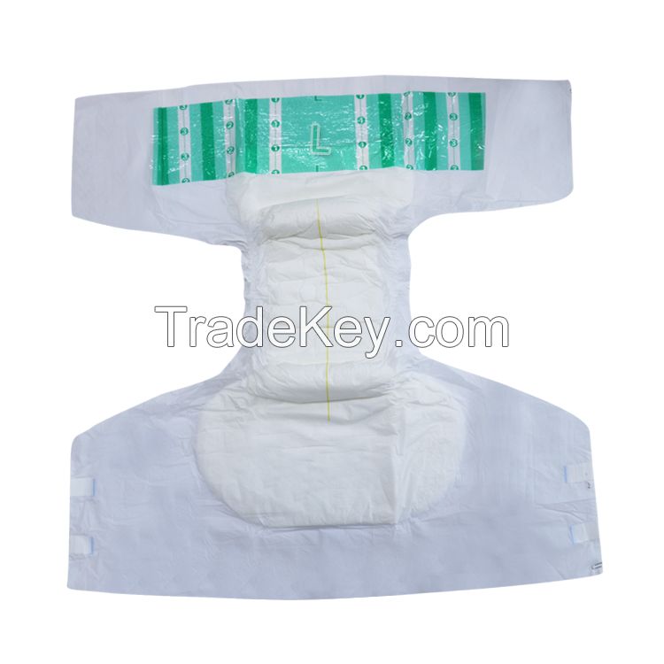Fluff Pulp Material and Adult Age Group DisposableAdultDiapersWetness Indicator