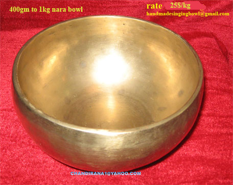 hand made singing bowl