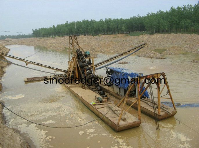 Cbd-120 Chain Bucket Suction Dredger