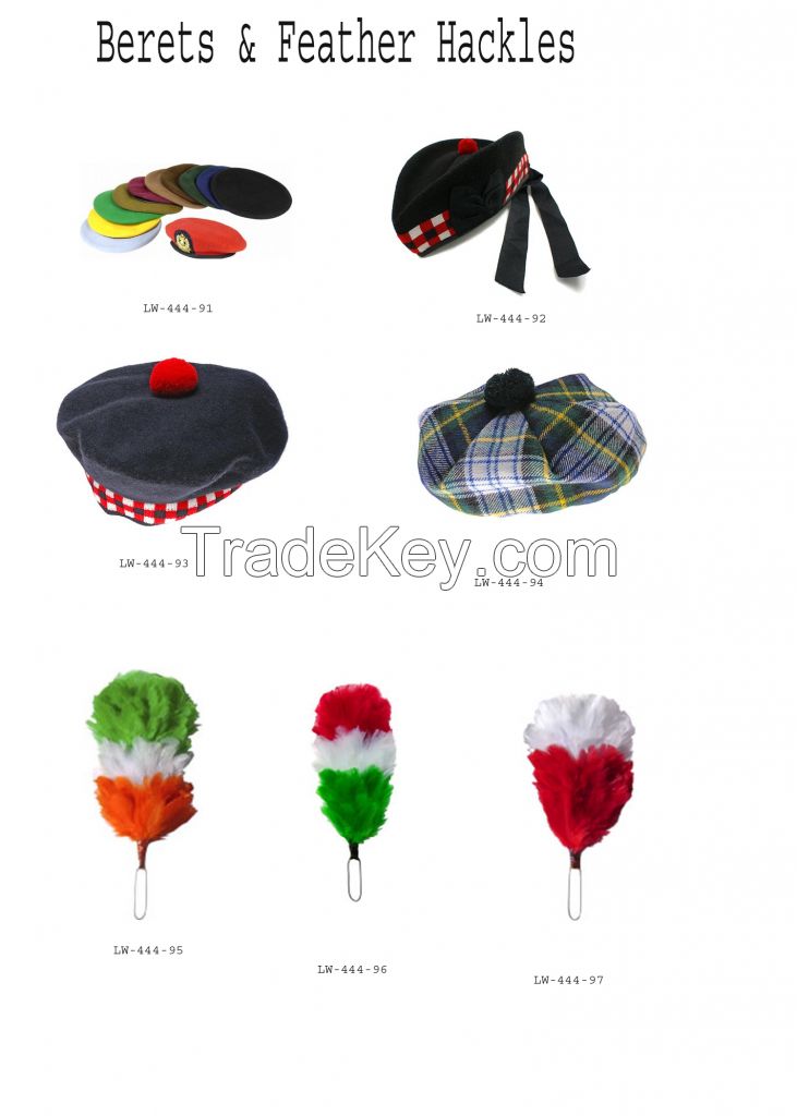 Berets & Feather Hackles