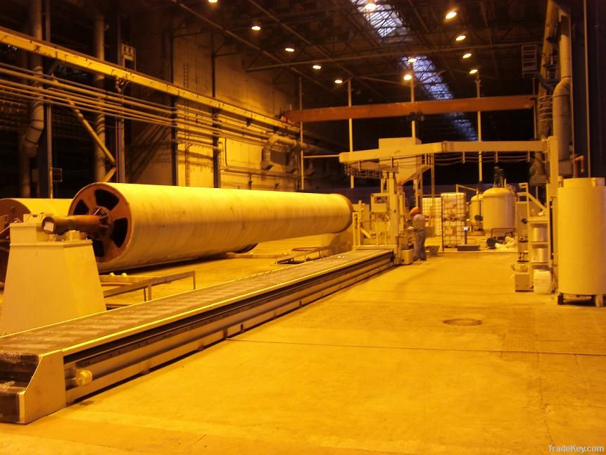 GRP pipe filament winding production line
