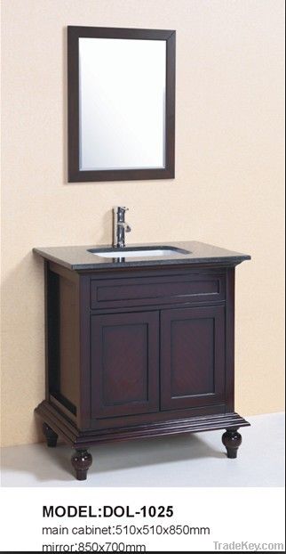 Double Glass sink Bathroom Vanity DOL-2033