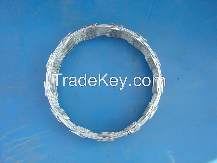 Galvanized Concertina Razor Wire Mesh