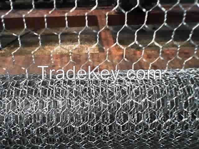 PVC&Hot Dip Galvanized Hexagonal Wire Mesh