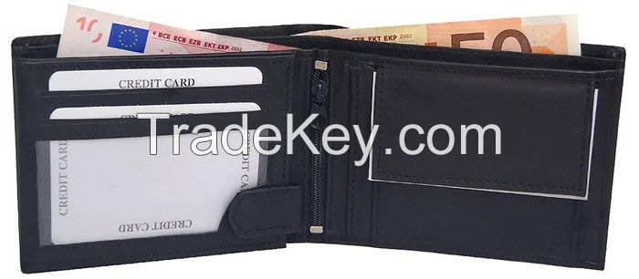 Traveler Men's Leather Wallet