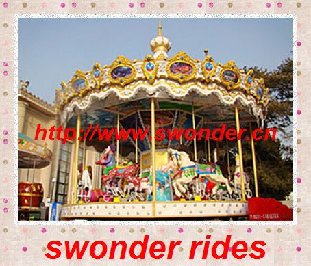 Wonderful!!! 16 Seates Grand outdoor playground equipment Carousel