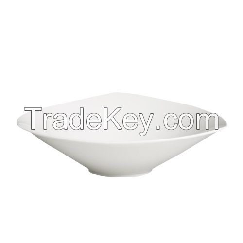 Porcelain ceramic Square Soup Bowl