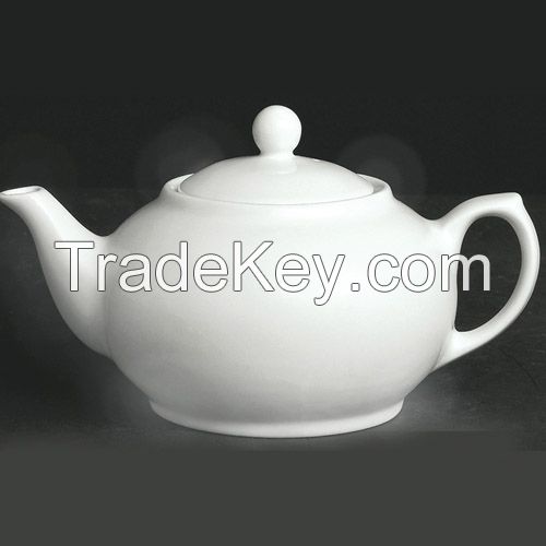 porcelain pot, ceramic tea pot, coffee pot, porcelain pot with decal, porcelain kettle
