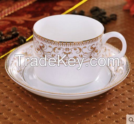 fine bone china porcelain tea coffee cup and saucer sets