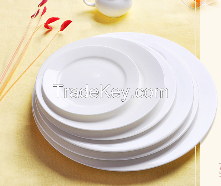 16pcs porcelain dinner set with simple design, hot sale