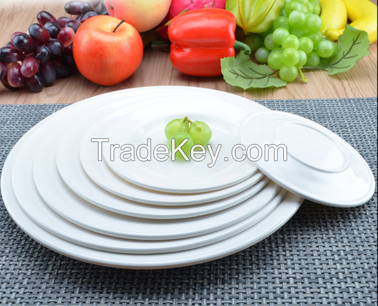 Porcelain Dish and plateï¼ine bone china porcelain plates and dishes for restaurant and &amp; hotel with all size