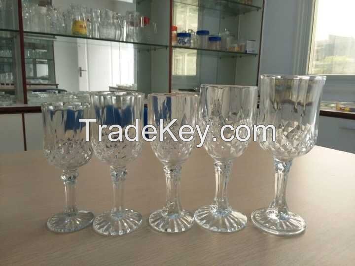 glass stemware goblet