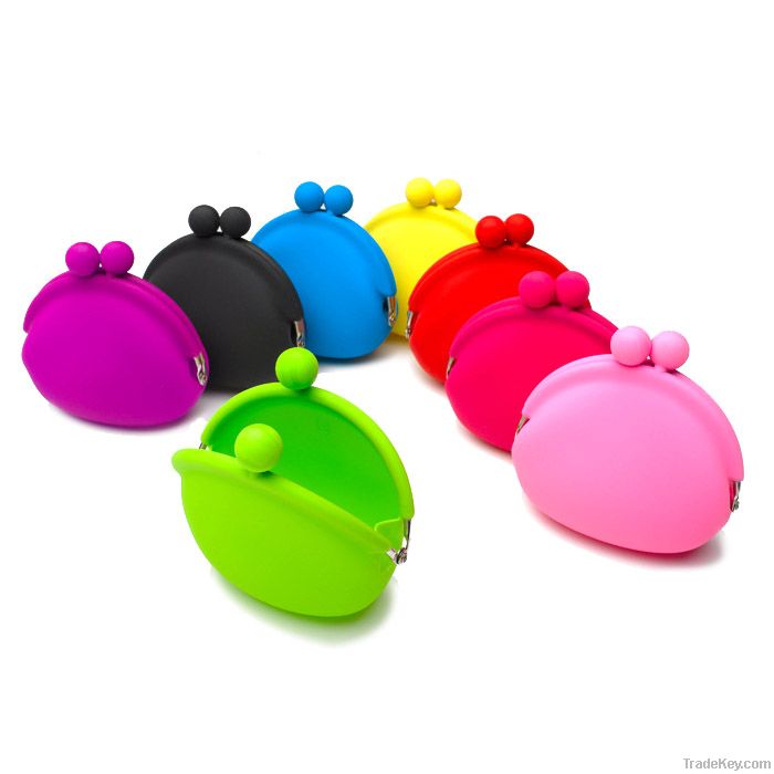 factory wholesale silicone coin purse