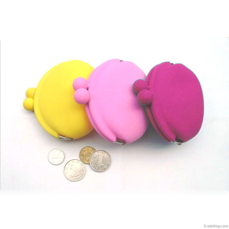 factory wholesale silicone coin purse