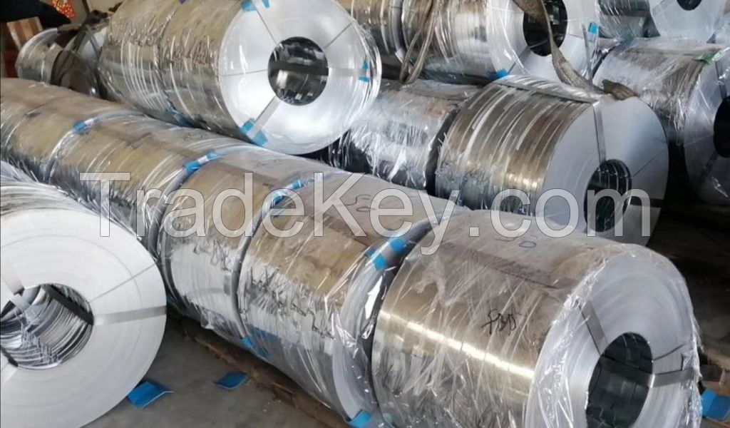 Steel stripe for making duct