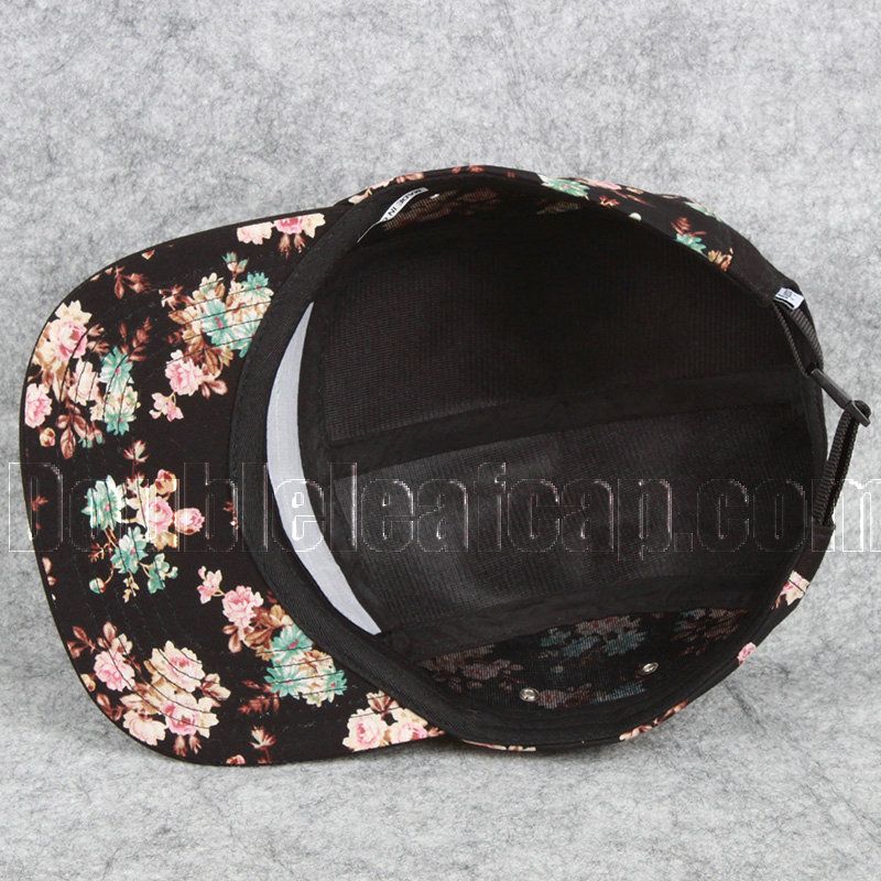 Custom 5 panel camp cap