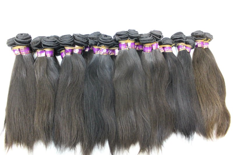 Hot sale! 100% Brazilian remy hair, natural color, human hair