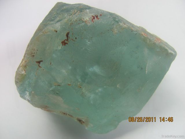 Gem quality aquamarine